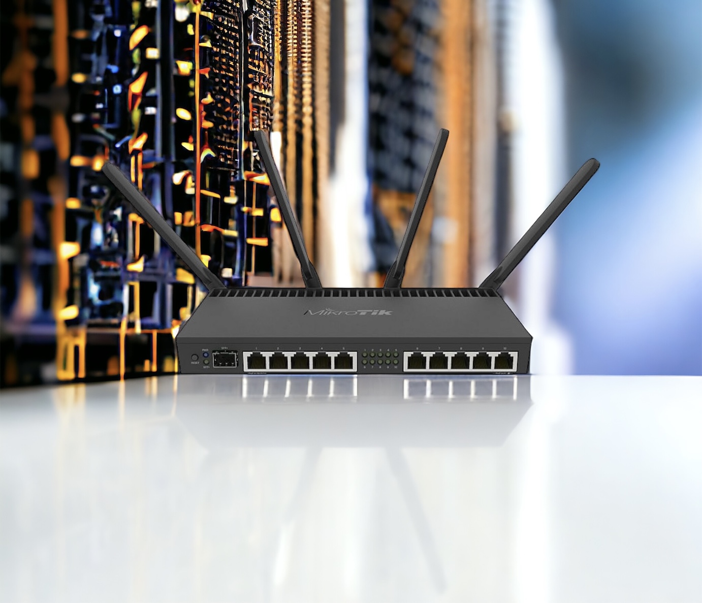 ETAP 1. Podstawowa konfiguracja routera MikroTik